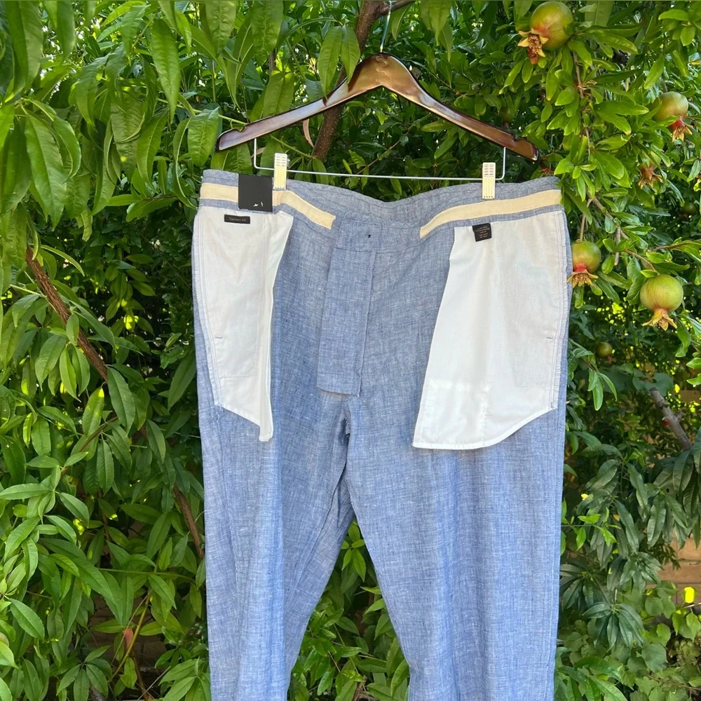 NWT 40W Jos A. Bank Reserve Linen Trousers